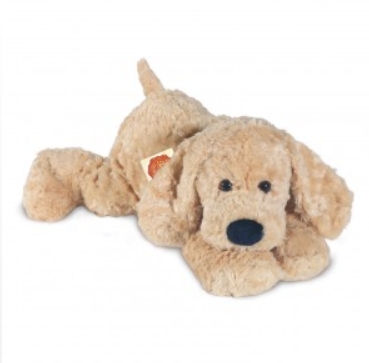 Hermann Teddy - Peluche chien beige - 40 cm