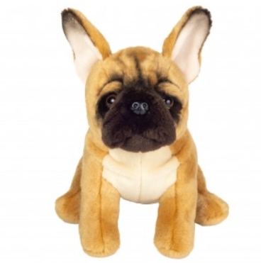 Hermann Teddy - Peluche chien Bulldog - 27 cm