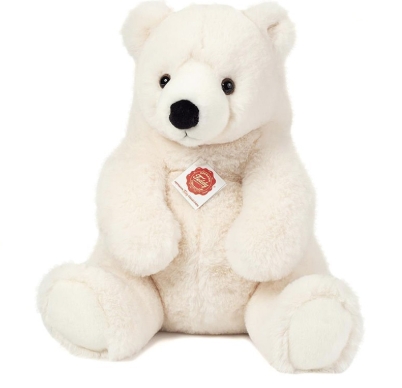 Hermann Teddy - Peluche Ours Polaire Blanc - 35 cm