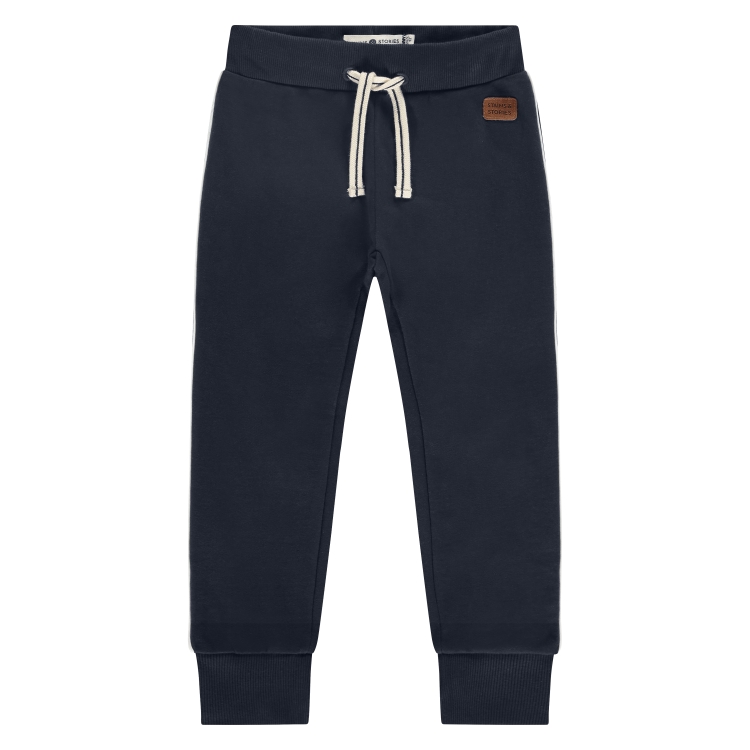 STAINS & STORIES - Pantalon training bleu marine - Garçon