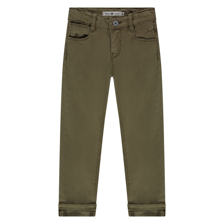 STAINS &amp; STORIES - Jeans Kaki - Garçon