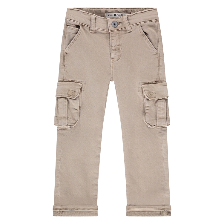 STAINS & STORIES - Cargo beige - Garçon