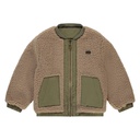 STAINS & STORIES - Veste kaki réversible - Garçon
