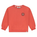 STAINS & STORIES - Sweatshirt corail - Fille