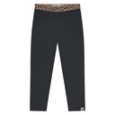 STAINS &amp; STORIES - Legging Noir/Léopard - Fille