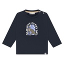 BABYFACE - T-Shirt Bleu Marine avec motifs - Garçon