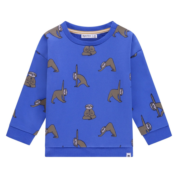 BABYFACE - Sweatshirt Bleu à motifs - Garçon