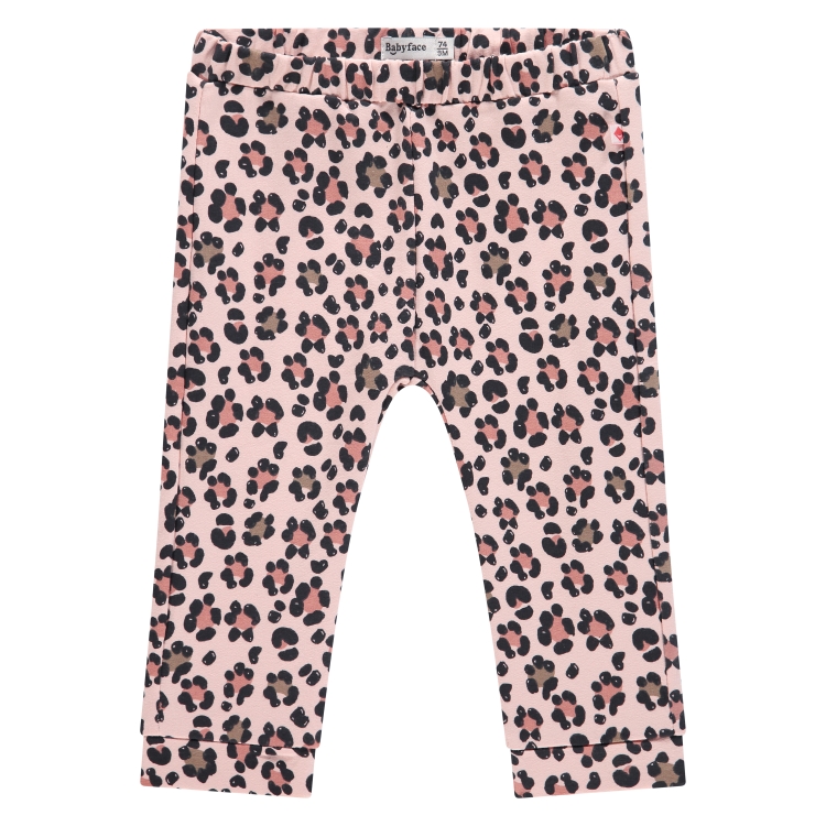 BABYFACE - Legging rose imprimé pattes - Fille