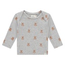 A TINY STORY - T-shirt à manches longues imprimé ours