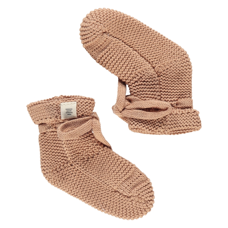 A TINY STORY - Chaussons en tricot - Cookie