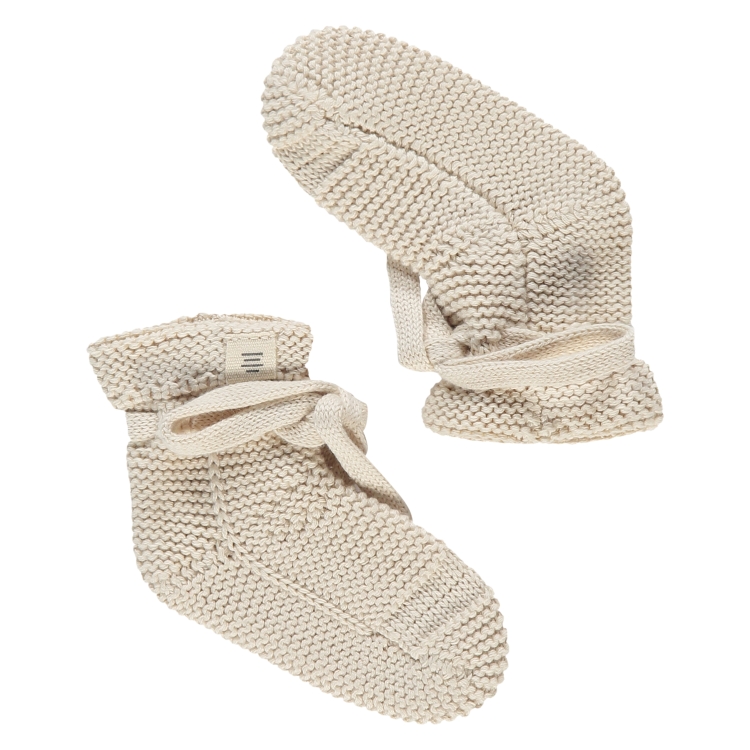 A TINY STORY - Chaussons en tricot - Beige