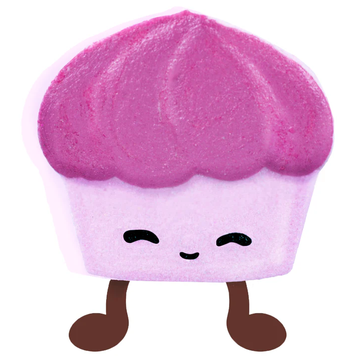 Get Fresh Cosmetics - Bombe de bain - Fizzy Rascal - Chloe the Cupcake