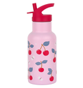 A Little Lovely Company - Gourde en inox 350 ml - Cerises