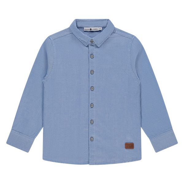 STAINS & STORIES - Chemise bleue - Garçon