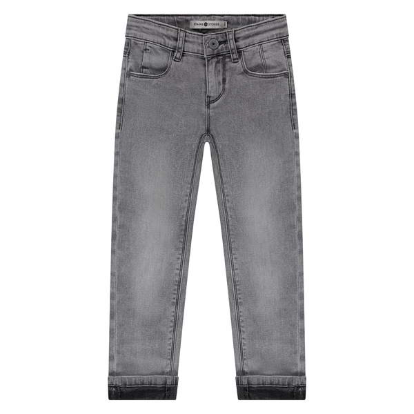 STAINS &amp; STORIES - Jeans gris - Garçon