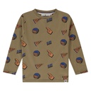 STAINS & STORIES - T-Shirt à longues manches à motifs - Garçon