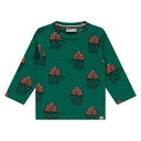 BABYFACE - T-shirt vert à manches longues avec motifs - Garçon