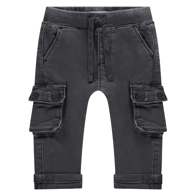 BABYFACE - Jeans gris foncé cargo - Garçon