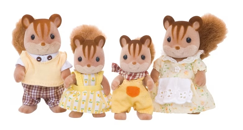 Sylvanian Families - La famille écureuil roux - 3 ans +