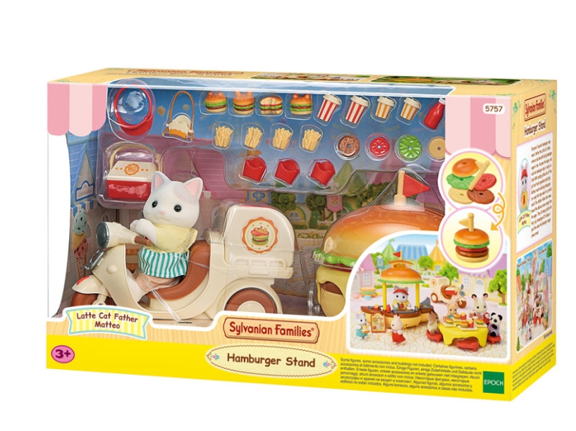 Sylvanian Families - Le stand de hamburgers - 3 ans +