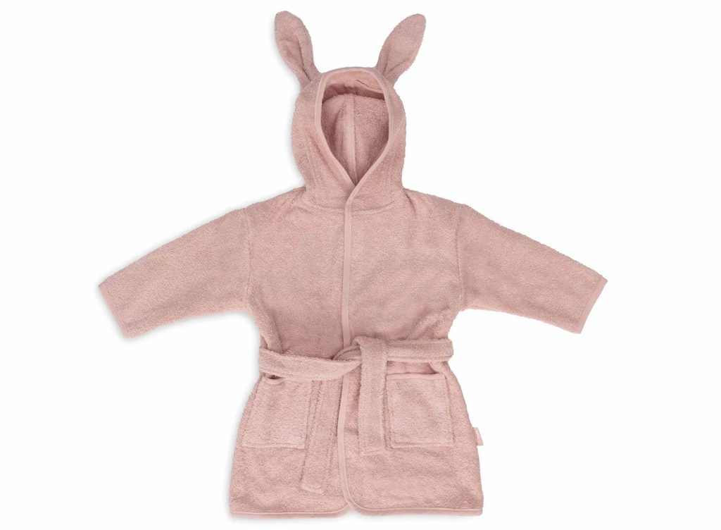 Jollein - Peignoir en Éponge - Rose - 1-2 ans