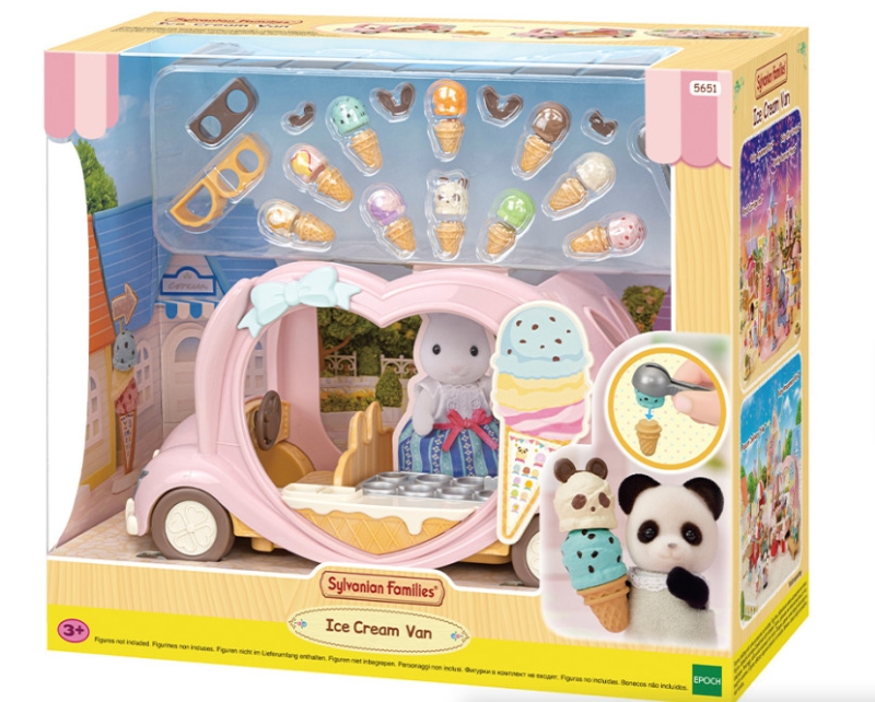Sylvanian Families - Le marchand de glaces ambulant - 3 ans +