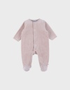 Noukie's - Pyjama bébé en velours rosé