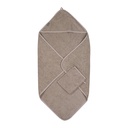 Quax - Cape de bain &amp; gant de toilette - Stone