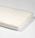 Kadolis - Drap Housse pour Berceau en Coton Bio 50x83 - Ecru