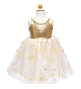 Great Pretenders - Robe brillante dorée - 3/4 ans