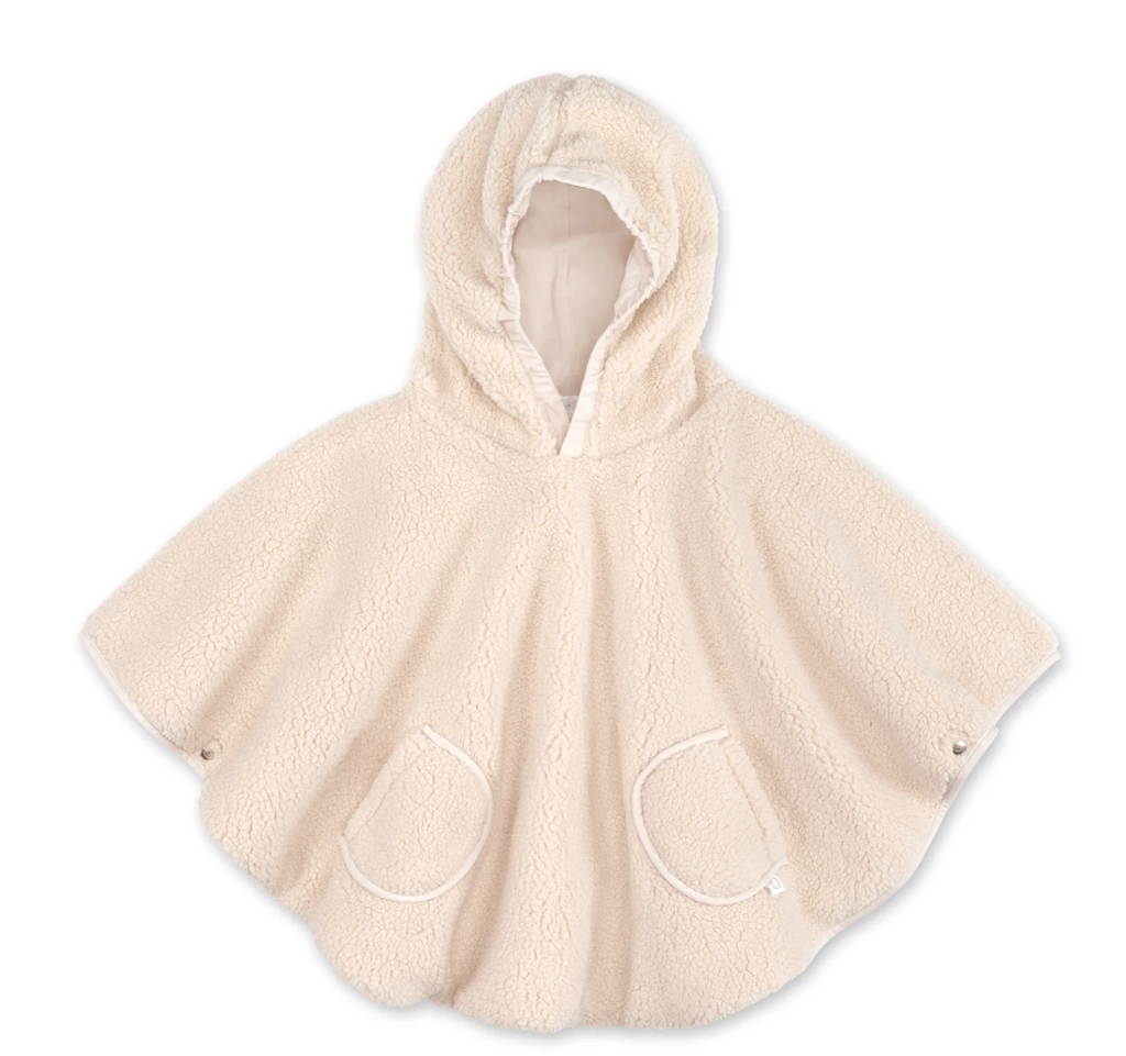 Bemini - Poncho de Voyage 9-36m Ficelle Teddy + Pady Jersey