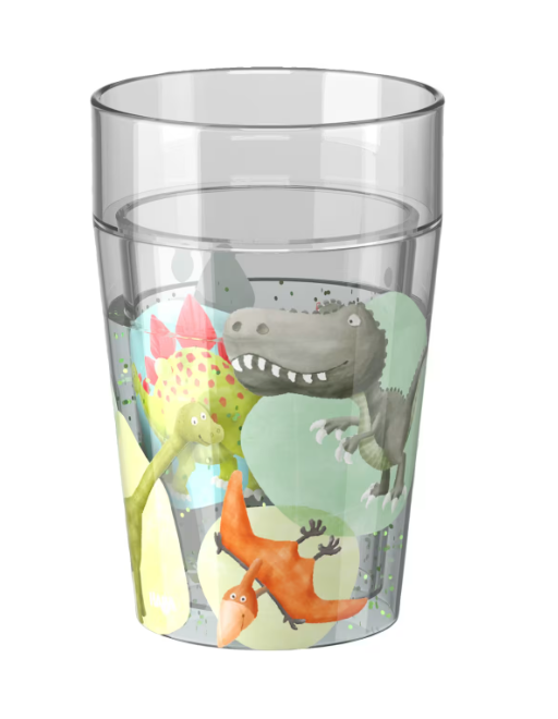HABA - Gobelet à paillettes - Dinosaures