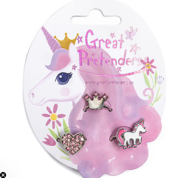 Great Pretenders - Lot de 3 bagues - 3 ans +