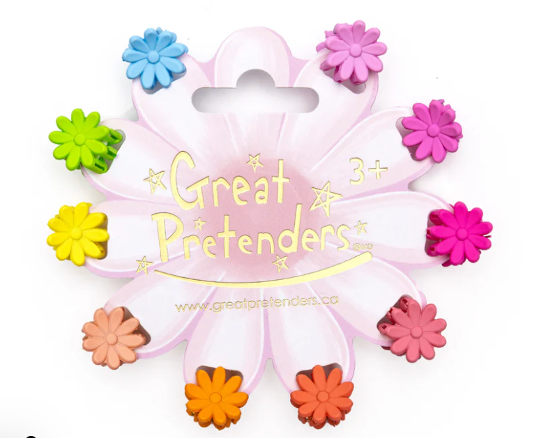 Great Pretenders - Lot de 10 pinces à cheveux de couleurs