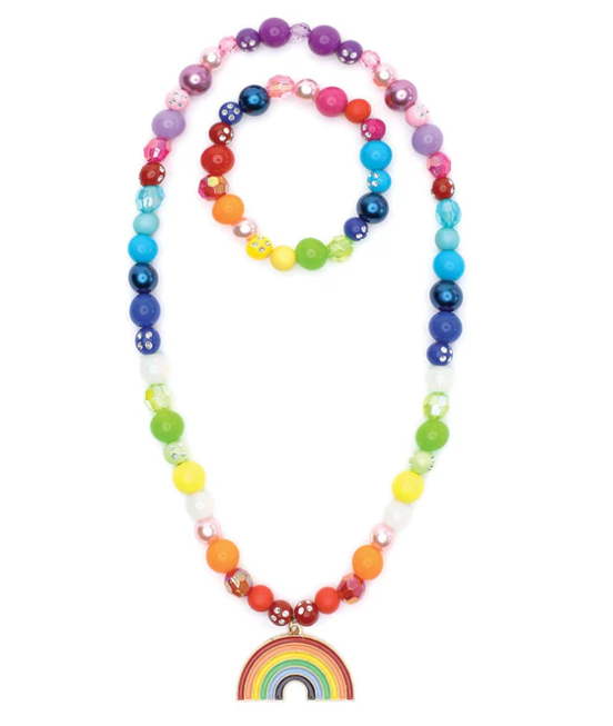 Great Pretenders - Ensemble collier et bracelet Arc-en-ciel - 3 ans +