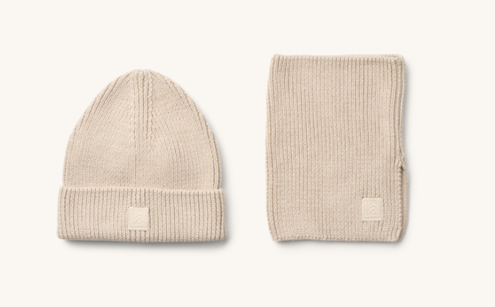 LIEWOOD - Bonnet Lina Gift Set - Sandy