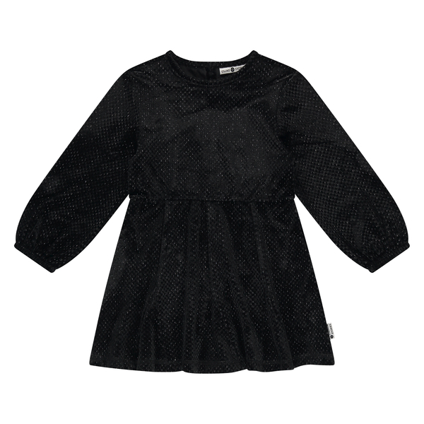 STAINS & STORIES - Robe noire à paillettes - Fille