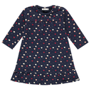 Babyface - Robe bleue marine avec coeurs - Fille