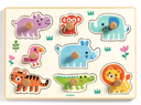 Djeco - Puzzle Hippo'n'Co - 12 mois +