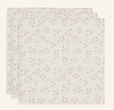 JOLLEIN - Lange Gaze de Coton Small 70x70cm - Leafy Dreams - 3 Unités