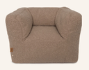 Jollein - Fauteuil Pouf Enfant Teddy Warm Sand