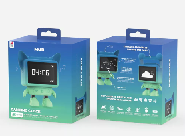 Mob - Dancing Clock - bleu