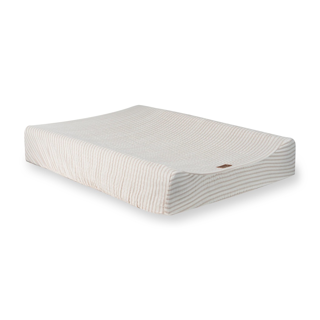 Quax - Housse de Matelas à Langer en Tétra - Stripes