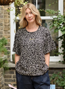TajineBanane - T-shirt d'allaitement léopard
