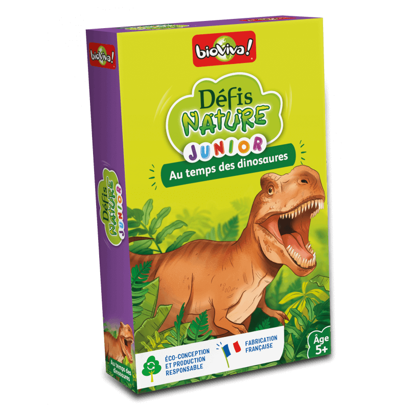 Bioviva! - Défis Nature Junior - Au temps des dinosaures - 5 ans et +