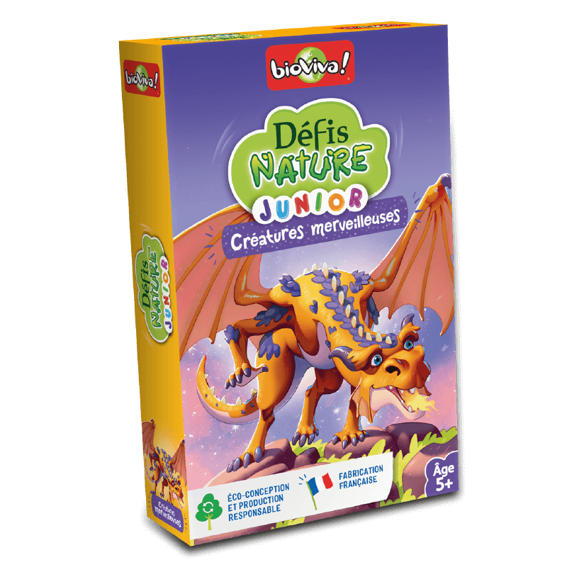 Bioviva! - Défis Nature Junior - Créatures merveilleuses - 5 ans et +