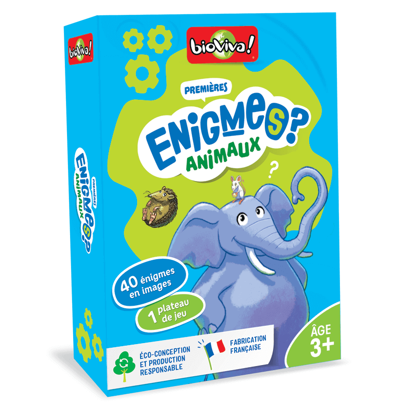 Bioviva! - Premières énigmes - Animaux - 3 ans et +