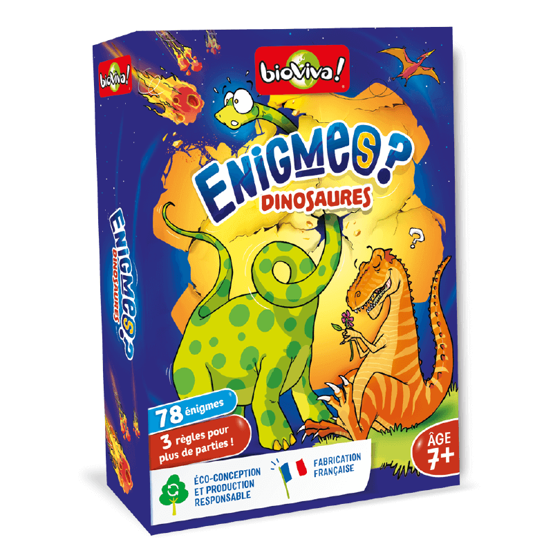 Bioviva! - Enigmes - Dinosaures - 7 ans et +