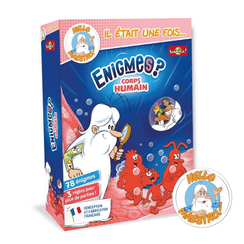 Bioviva! - Enigmes - Il était une fois - Le corps humain - 7 ans et +