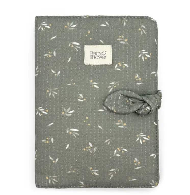 Babyshower - Protège carnet santé Knot - Misty Woods
